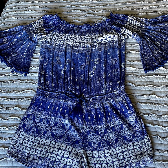Anthropologie Romper by Raga excellent  cond. Worn only once XL see measurements - Picture 2 of 8